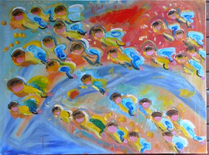 ANGIOLETTI -80X60 - COLLEZIONE PRIVATA